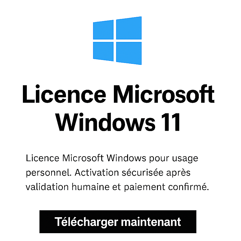 copy of Licence Microsoft Office