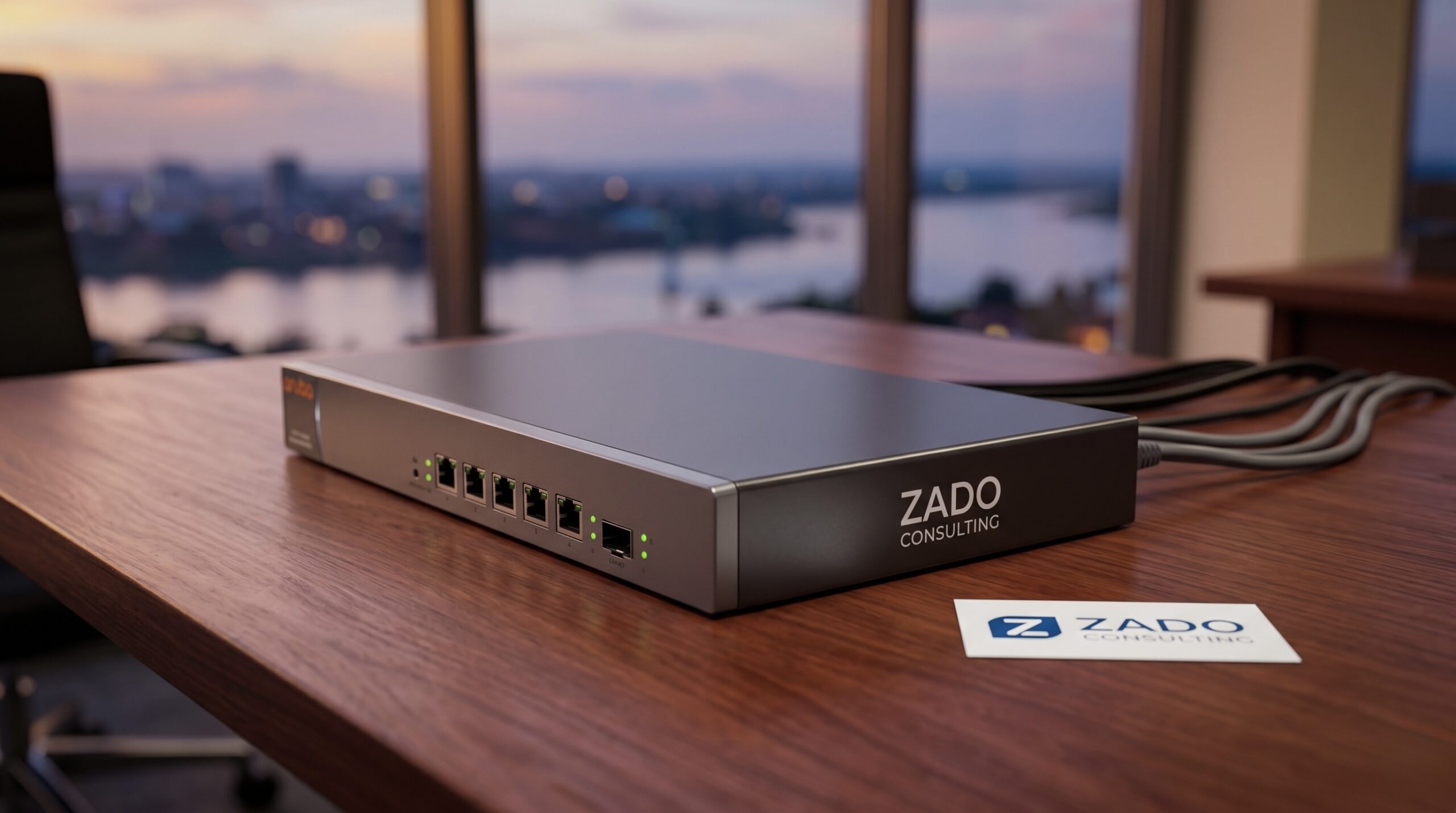 ZADO CONSULTING - Routeur Aruba RCA - SD-WAN Réseau Bangui