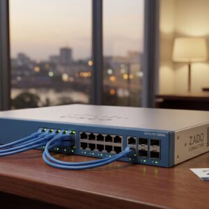 ZADO CONSULTING - Switch Cisco Catalyst RCA - Réseau Informatique Bangui