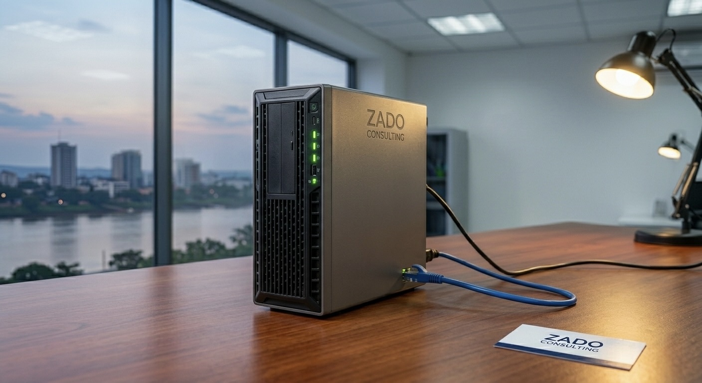 ZADO CONSULTING - Serveur DELL PowerEdge T350 RCA - Infrastructure Informatique Bangui