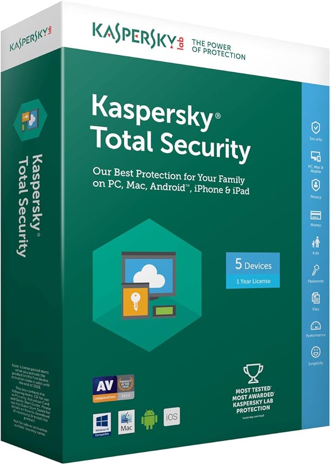 kaspersky total security bangui - Sentinel ZADO Consulting