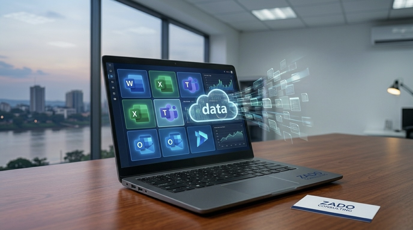 ZADO CONSULTING - Licence Microsoft 365 Business RCA - Activation et Support Bangui