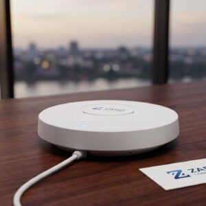 ZADO CONSULTING - Borne Wi-Fi MikroTik RCA - Réseau Sans-Fil Bureau Bangui