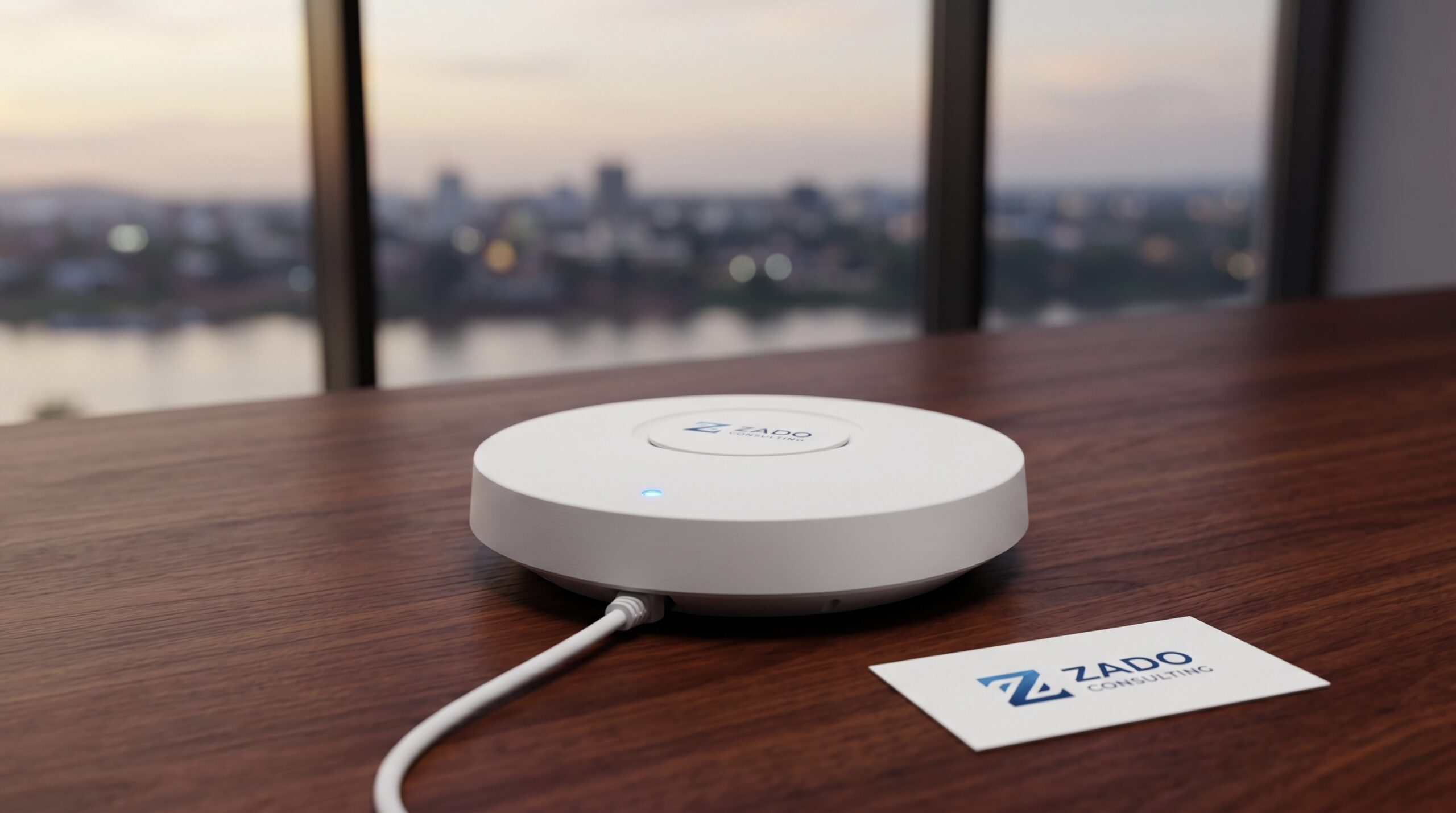ZADO CONSULTING - Borne Wi-Fi MikroTik RCA - Réseau Sans-Fil Bureau Bangui